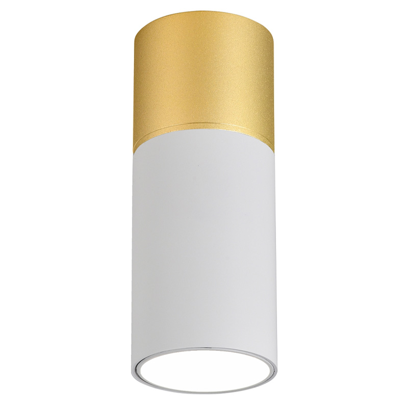 Накладной светодиодный спот Delightfull White&Gold Золотой Белый Накладной светодиодный спот Delightfull White&Gold Золотой Белый в Липецке | Loft Concept