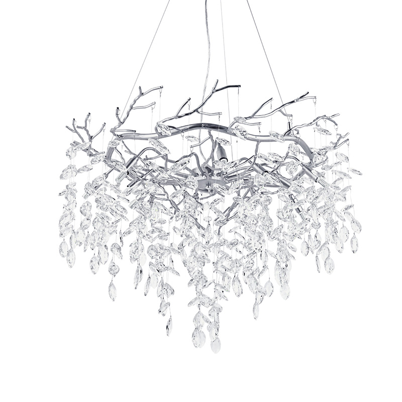 Люстра Декоративная Jacaranda Silver Серебряный Люстра Декоративная Jacaranda Silver Серебряный в Липецке | Loft Concept