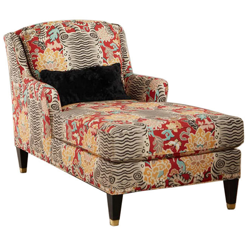 Кушетка Tibetan Tiger Lounge Sofa Красный Черный Бежевый Бирюзовый Кушетка Tibetan Tiger Lounge Sofa Красный Черный Бежевый Бирюзовый в Липецке | Loft Concept