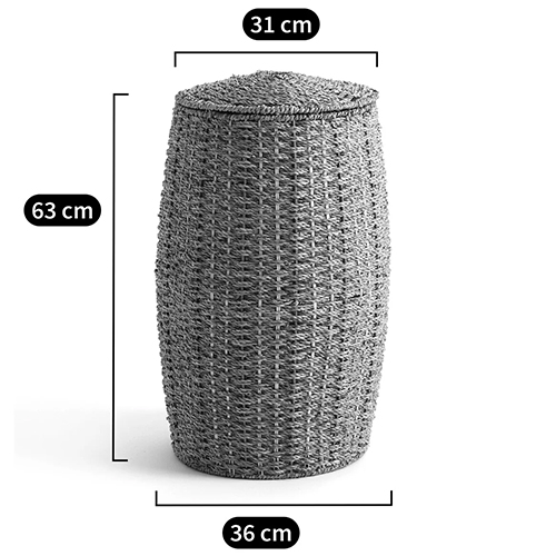 Корзина с крышкой из камыша Chane Wicker Basket Корзина с крышкой из камыша Chane Wicker Basket в Липецке