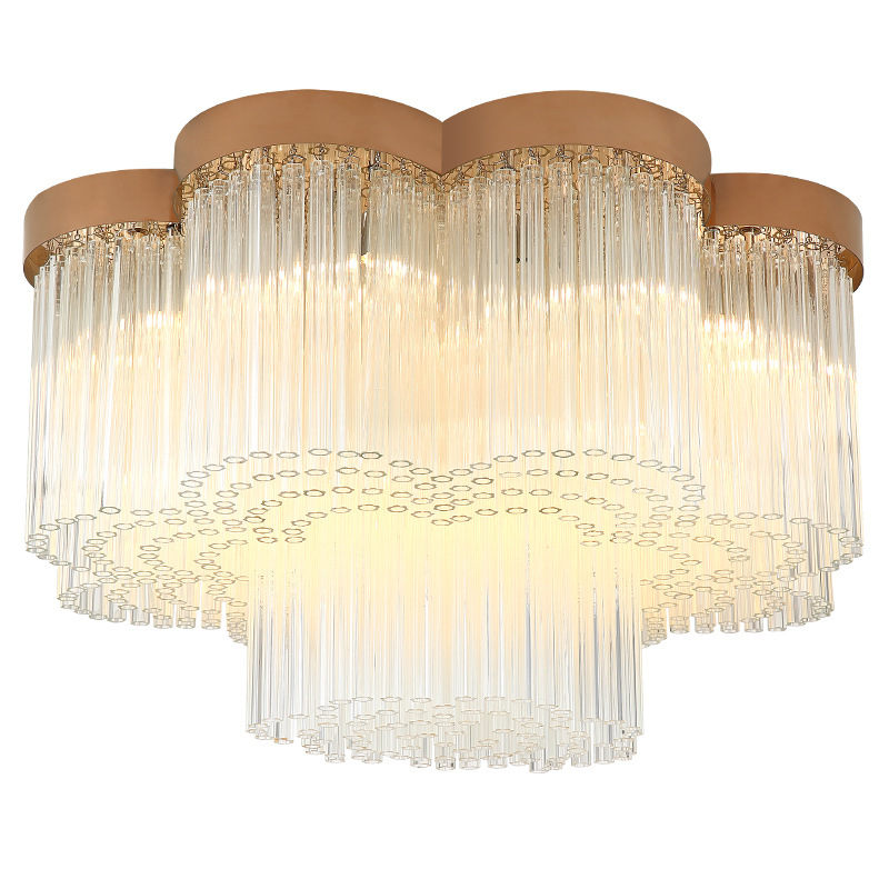 Потолочный светильник Greggers Ceiling Lamp Бронза Прозрачный Потолочный светильник Greggers Ceiling Lamp Бронза Прозрачный в Липецке | Loft Concept