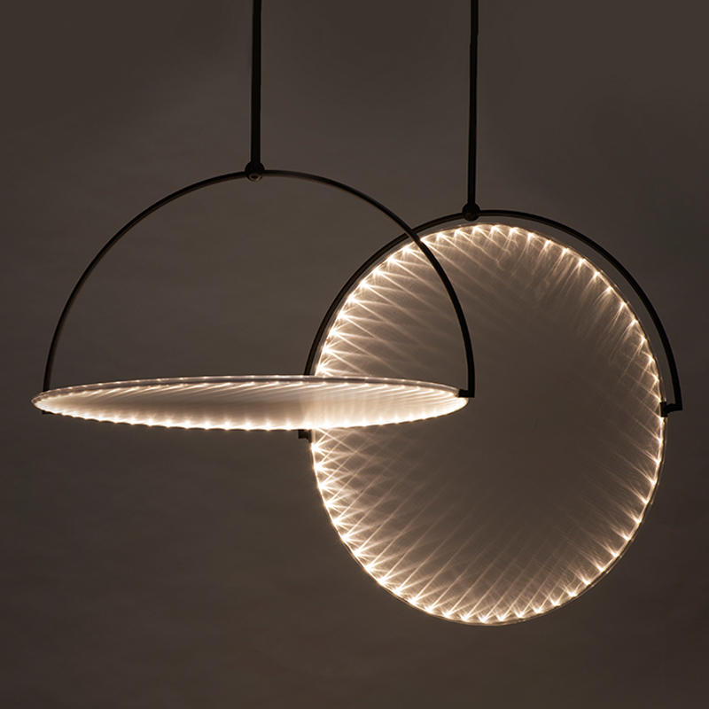 Подвесной светильник Kepler Suspension Lamp Черный Прозрачный Подвесной светильник Kepler Suspension Lamp Черный Прозрачный в Липецке | Loft Concept