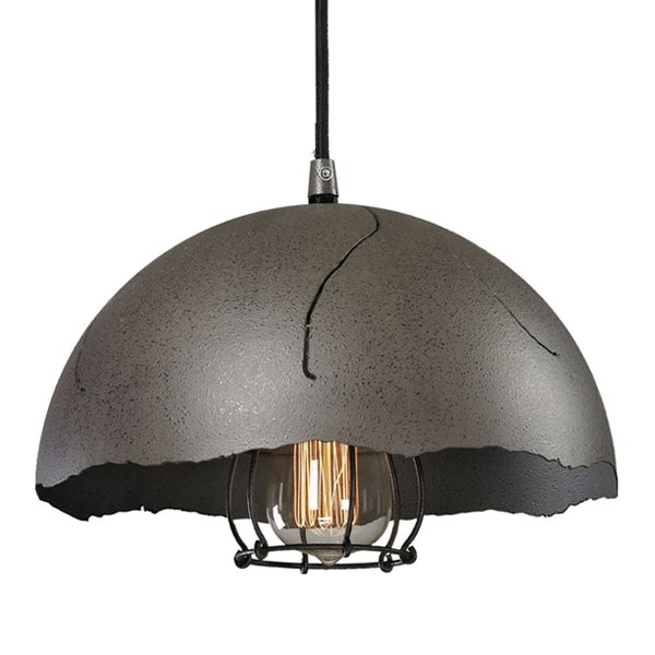 Подвесной светильник Uneven Edge Loft Pendant lamp Графит Подвесной светильник Uneven Edge Loft Pendant lamp Графит в Липецке | Loft Concept