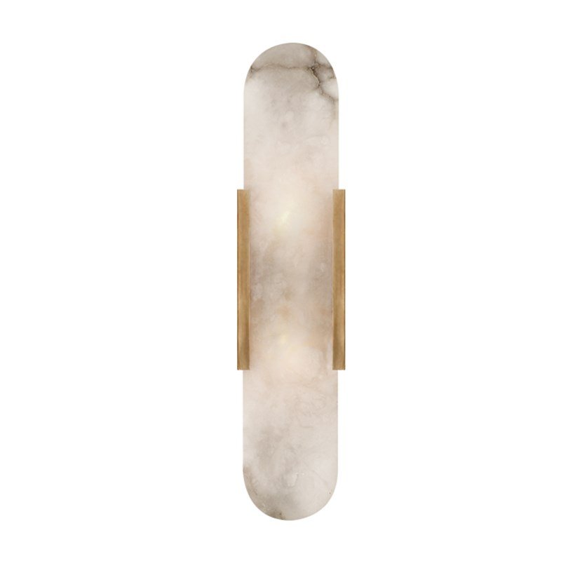 Бра MELANGE ELONGATED SCONCE Черный Латунь Бра MELANGE ELONGATED SCONCE Черный Латунь в Липецке | Loft Concept
