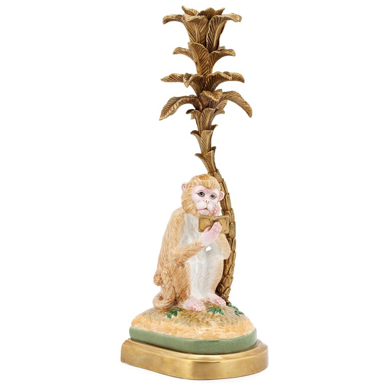 Подсвечник CANDLEHOLDER MONKEY ATLANTIDE L Бежевый Бронза Подсвечник CANDLEHOLDER MONKEY ATLANTIDE L Бежевый Бронза в Липецке | Loft Concept