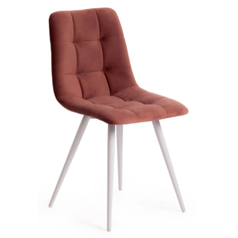 Стул Nancy Coral Chair Коралловый Белый Стул Nancy Coral Chair Коралловый Белый в Липецке | Loft Concept