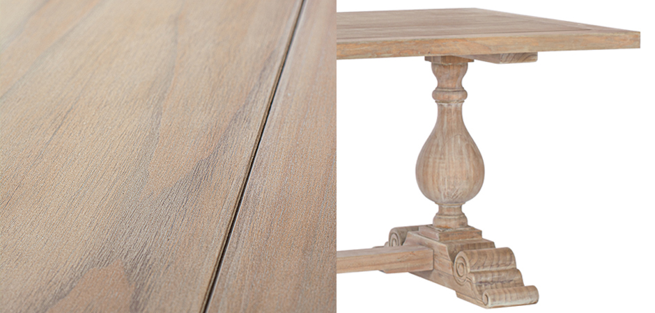 Обеденный стол Massive Balusters Обеденный стол Massive Balusters - Loft-Concept в Липецке