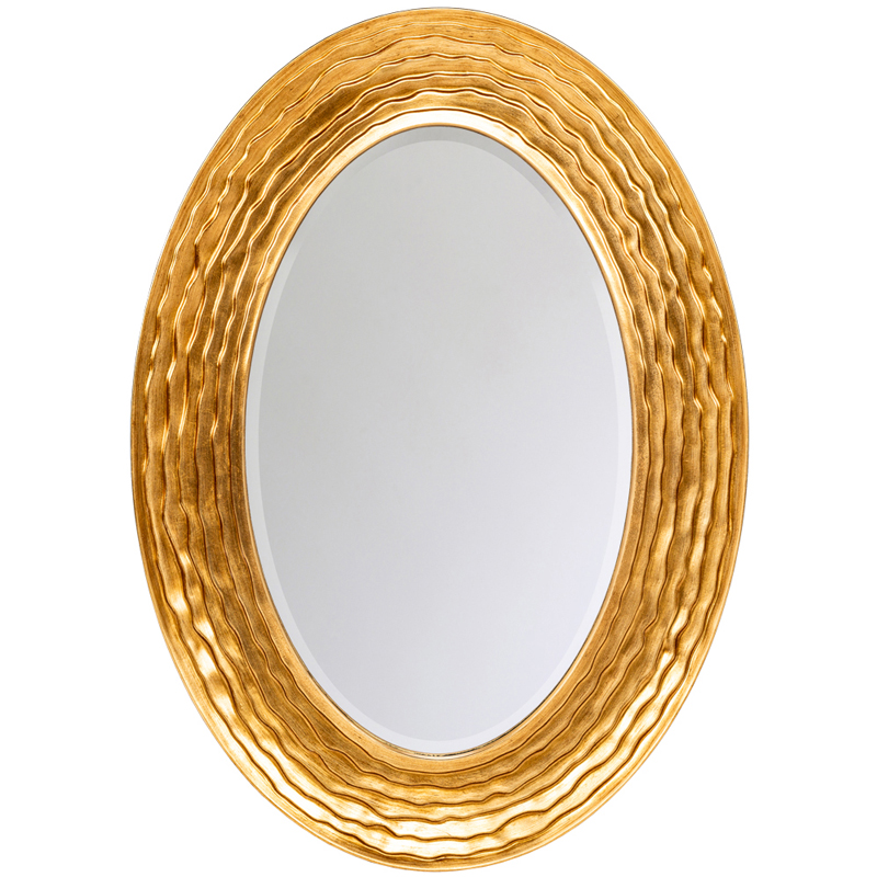 Зеркало Golden Waves Oval Mirror Зеркало Golden Waves Oval Mirror в Липецке | Loft Concept