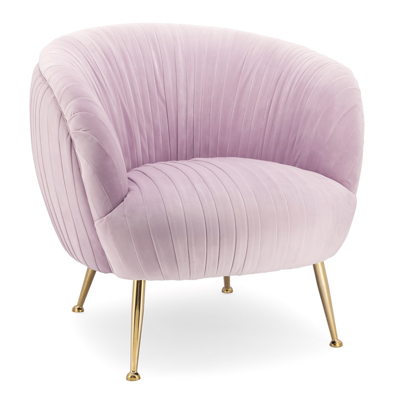 Кресло SOUFFLE CHAIR P Розовый пастельный Глянцевое золото Кресло SOUFFLE CHAIR P Розовый пастельный Глянцевое золото в Липецке | Loft Concept