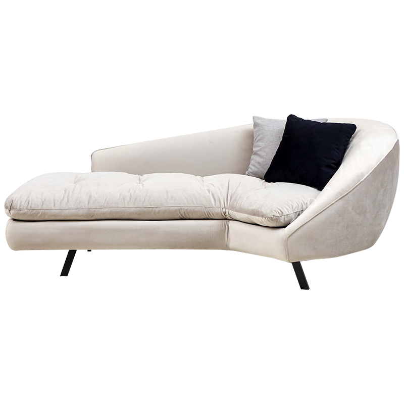 Диван Evangeline Beige Sofa Бежевый Серый Темно-синий Диван Evangeline Beige Sofa Бежевый Серый Темно-синий в Липецке | Loft Concept