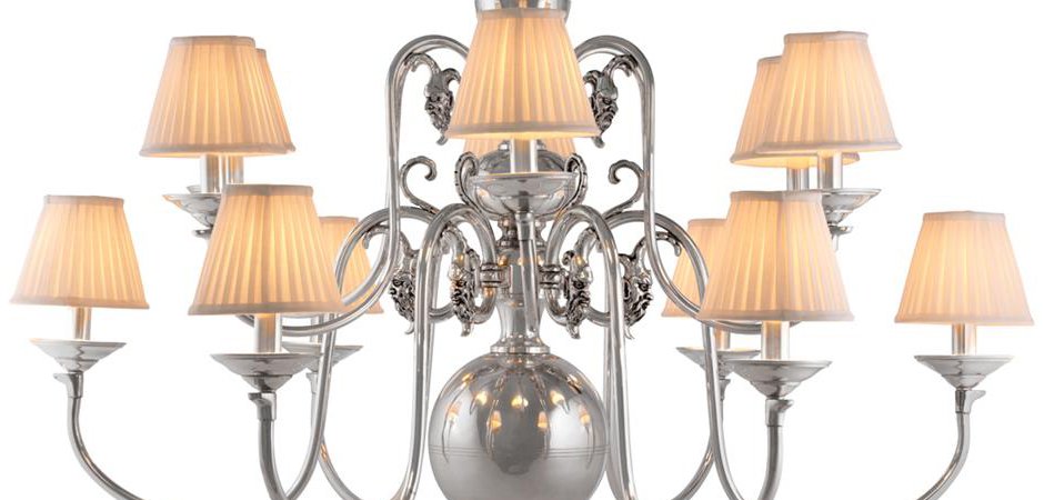 Люстра Eichholtz Chandelier La Chapelle Silver - Loft-Concept в Липецке