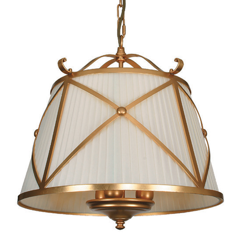 Люстра абажур Provence Lampshade Light Gold Chandelier Бежевый Золотой Люстра абажур Provence Lampshade Light Gold Chandelier Бежевый Золотой в Липецке | Loft Concept