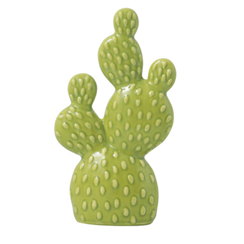 Статуэтка Flat Cactus Салатовый Статуэтка Flat Cactus Салатовый в Липецке | Loft Concept