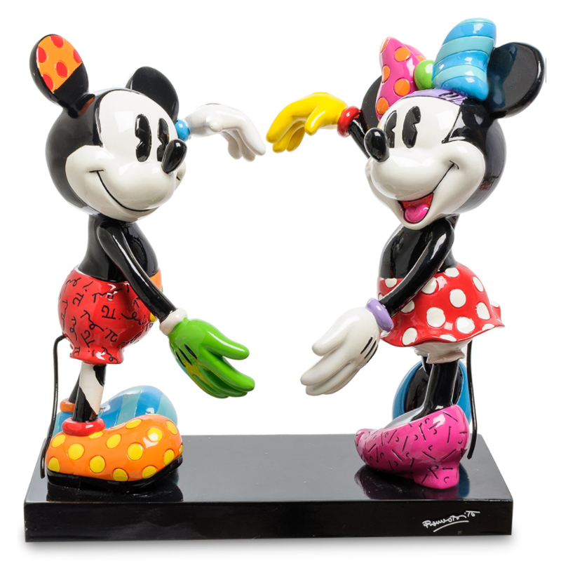 Статуэтка Mickey and Minnie Mouse Черный Мульти Статуэтка Mickey and Minnie Mouse Черный Мульти в Липецке | Loft Concept