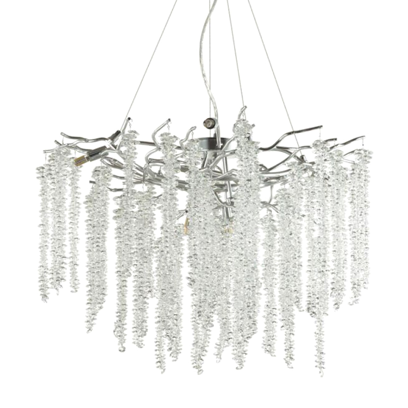 Люстра Fairy Tree Silver на 8 ламп Серебряный Люстра Fairy Tree Silver на 8 ламп Серебряный в Липецке | Loft Concept