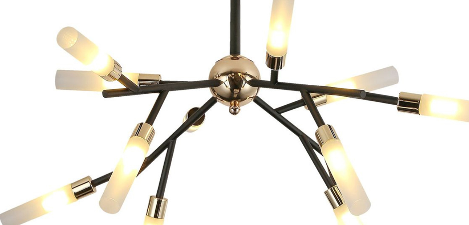 Люстра White Tube Valley Arredoluce Chandelier 12 Люстра White Tube Valley Arredoluce Chandelier 12 - Loft-Concept в Липецке