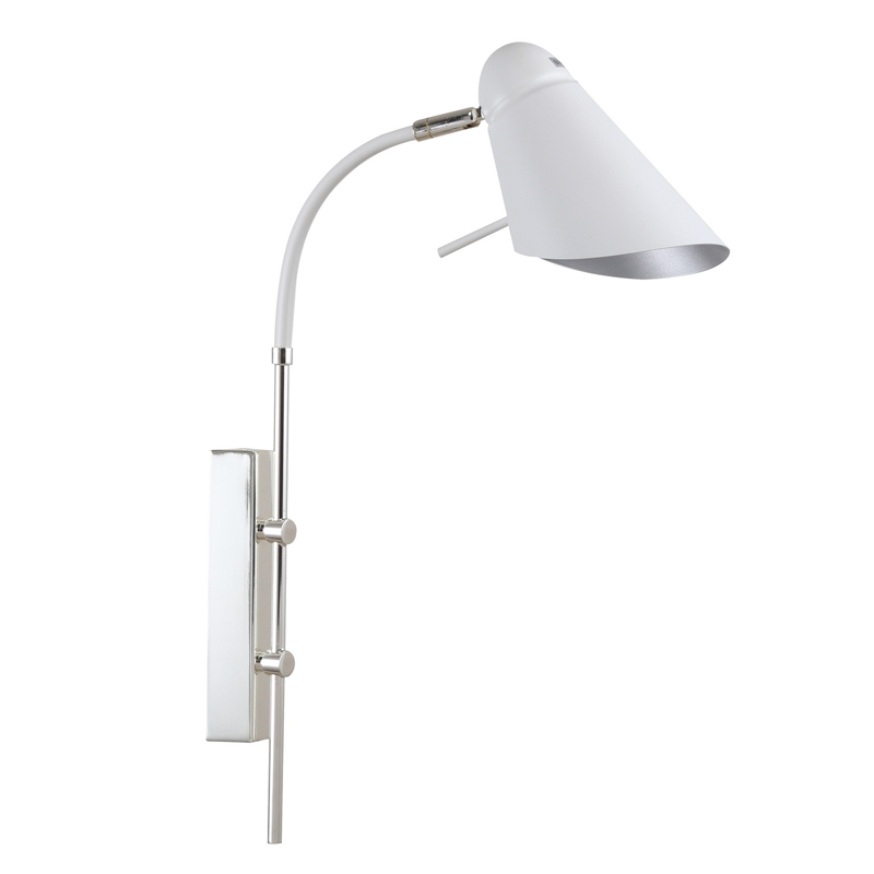 Бра Silvi Sconce Серебряный Белый Бра Silvi Sconce Серебряный Белый в Липецке | Loft Concept