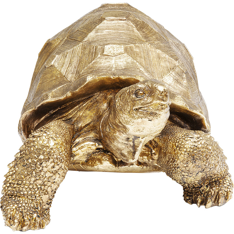 Статуэтка Golden Land Turtle Золотой Статуэтка Golden Land Turtle Золотой в Липецке | Loft Concept