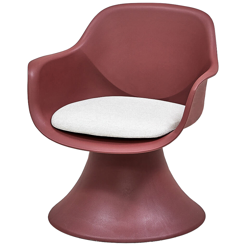 Стул Laerk Stool Бургундский красный Белый Стул Laerk Stool Бургундский красный Белый в Липецке | Loft Concept