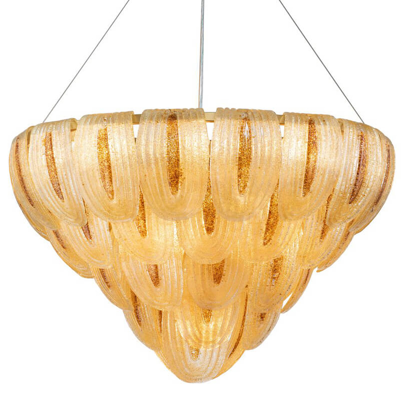 Люстра Drooping Leaves Chandelier 100 Золотой Люстра Drooping Leaves Chandelier 100 Золотой в Липецке | Loft Concept
