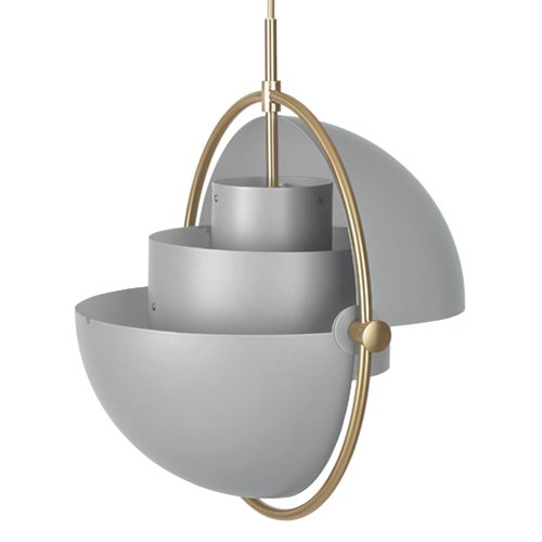 Люстра Louis Weisdorff Multi-lite Pendant Gray Латунь Серый Люстра Louis Weisdorff Multi-lite Pendant Gray Латунь Серый в Липецке | Loft Concept