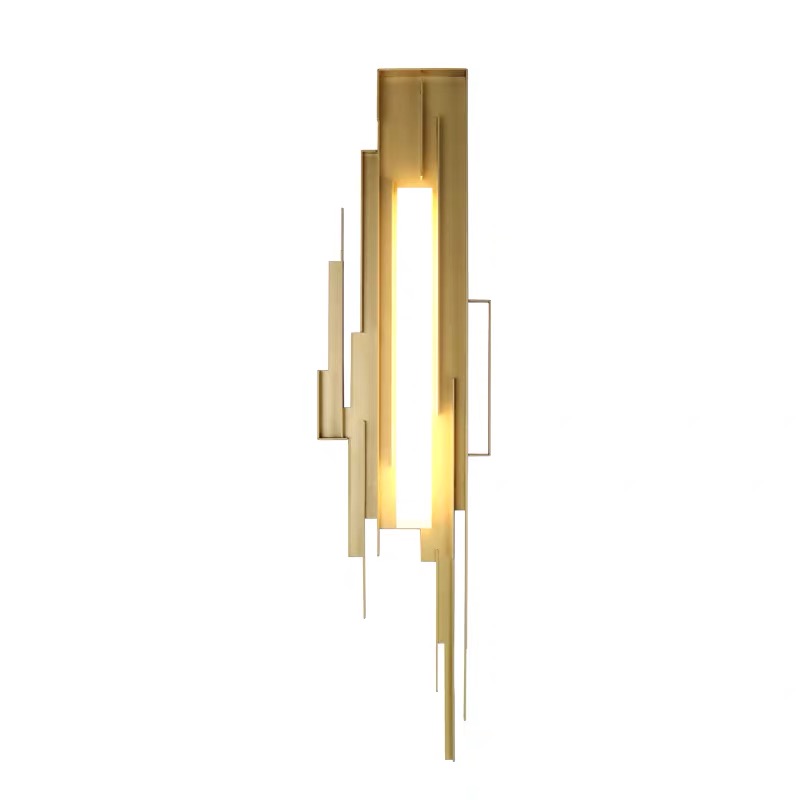 Бра Flowing Metal Sconce Золотой Бра Flowing Metal Sconce Золотой в Липецке | Loft Concept