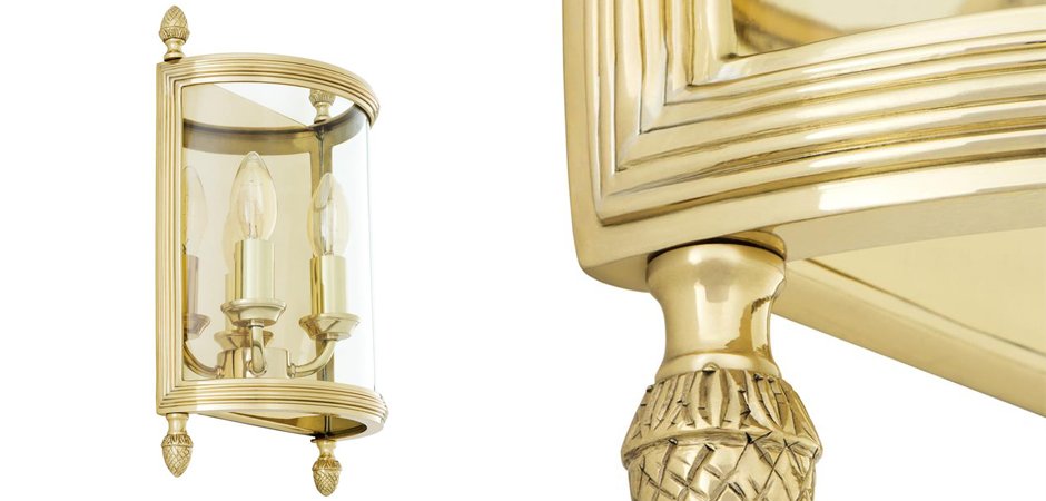 Бра Wall Lamp Lennon S Brass - Loft-Concept в Липецке