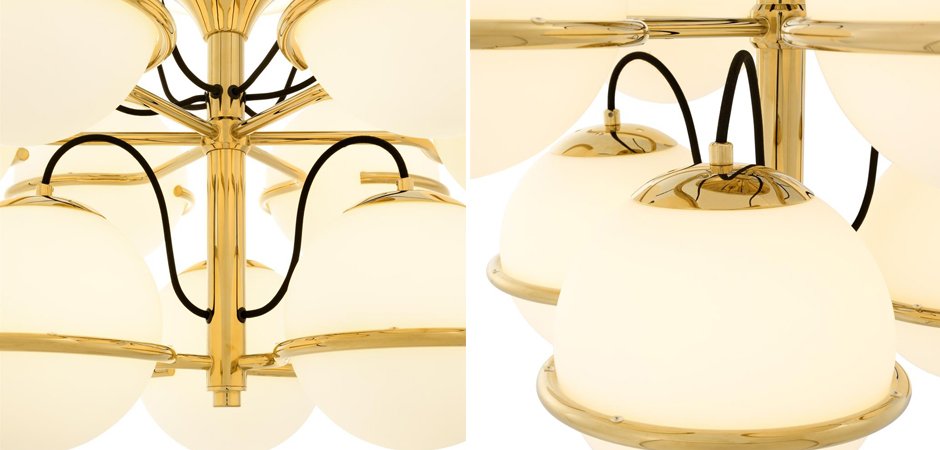 Потолочный светильник Eichholtz Ceiling Lamp Nerano Потолочный светильник Eichholtz Ceiling Lamp Nerano - Loft-Concept в Липецке