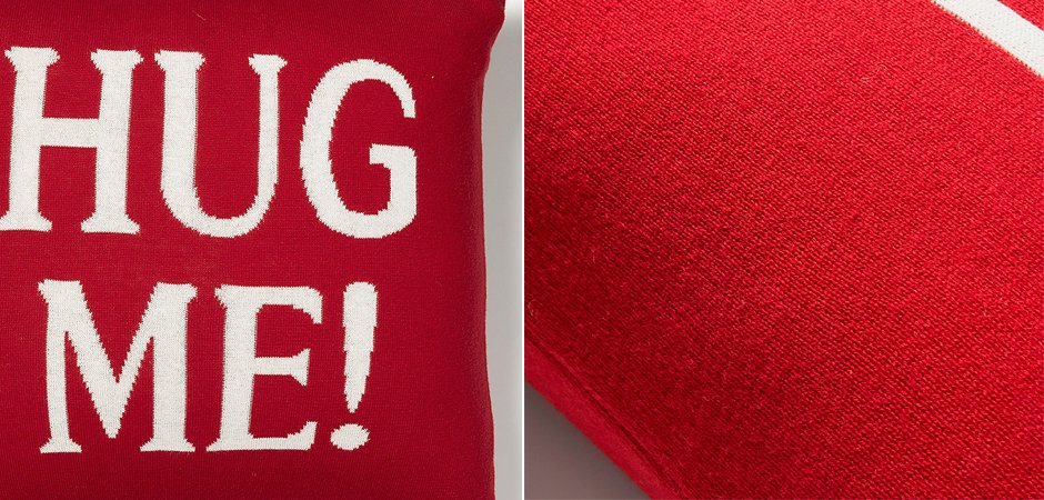 Декоративная подушка Hug me RED Декоративная подушка Hug me RED - Loft-Concept в Липецке