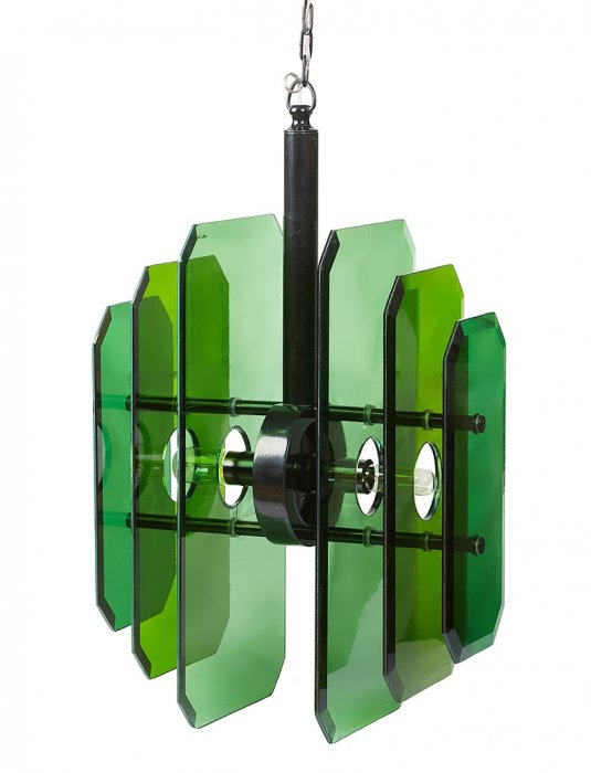 Подвесной светильник Emerald Glass Pendant Зеленый Подвесной светильник Emerald Glass Pendant Зеленый в Липецке | Loft Concept