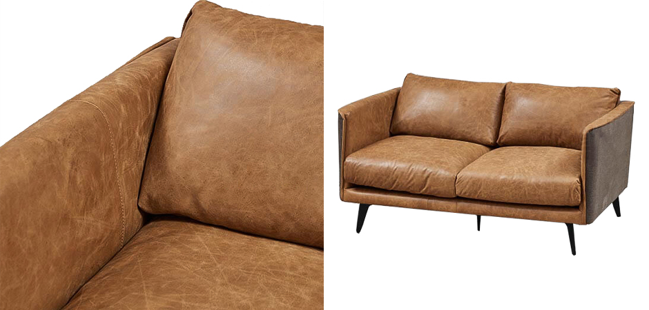 Диван Caramel Leather Sofa Диван Caramel Leather Sofa - Loft-Concept в Липецке
