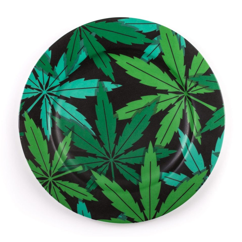 Тарелка Seletti Porcelain Plate Weed Зеленый Тарелка Seletti Porcelain Plate Weed Зеленый в Липецке | Loft Concept