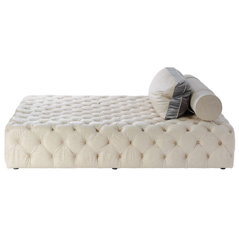Кушетка Chinzi Lounge Sofa milky Молочный Кушетка Chinzi Lounge Sofa milky Молочный в Липецке | Loft Concept