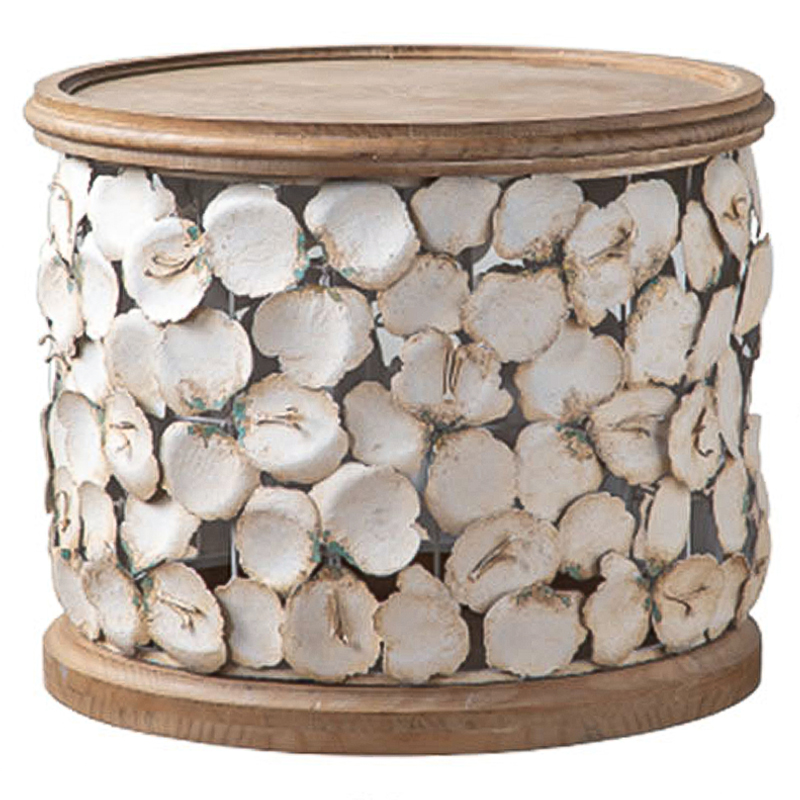 Кофейный стол Metal Petals Coffee Table 66 Бежевый Древесина Кофейный стол Metal Petals Coffee Table 66 Бежевый Древесина в Липецке | Loft Concept