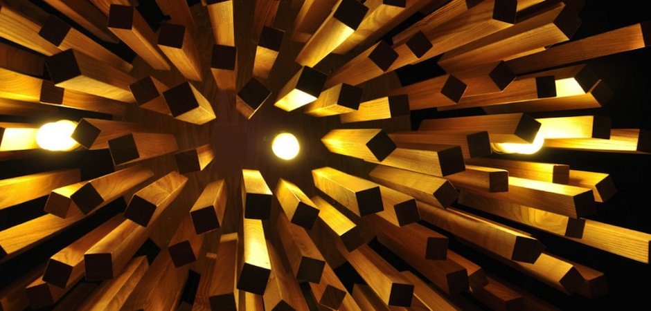 Люстра Wooden September Rain Люстра Wooden September Rain - Loft-Concept в Липецке