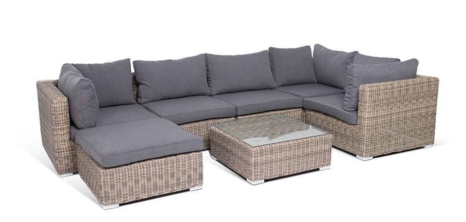 Стол кофейный Rottan Grey Стол кофейный Rottan Grey - Loft-Concept в Липецке