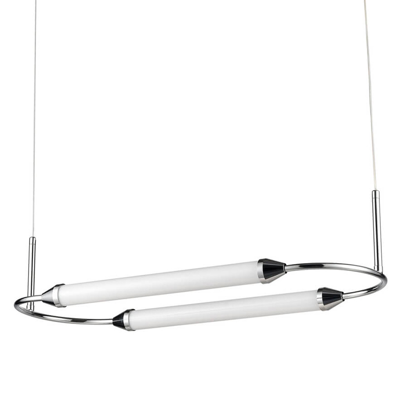 Подвесной светильник Giopato & Coombes CIRQUE Pendant Ellipse Horizontal Chrome Хром Подвесной светильник Giopato & Coombes CIRQUE Pendant Ellipse Horizontal Chrome Хром в Липецке | Loft Concept