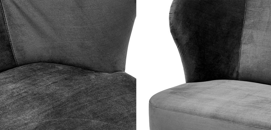 Кресло Hortense Chair Gray Кресло Hortense Chair Gray - Loft-Concept в Липецке