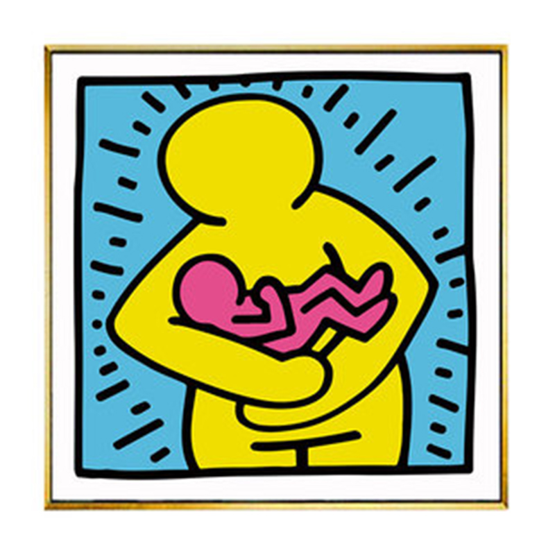 Постер Keith Haring 22 Мульти Постер Keith Haring 22 Мульти в Липецке | Loft Concept