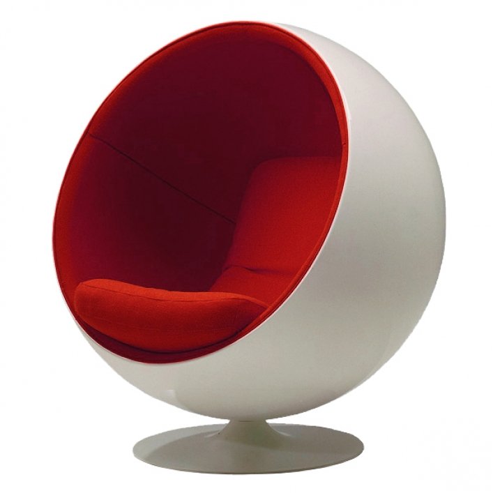 Кресло шар Ball Chair Белый Желтый Зеленый Красный Темно-синий Черный Кресло шар Ball Chair Белый Желтый Зеленый Красный Темно-синий Черный в Липецке | Loft Concept
