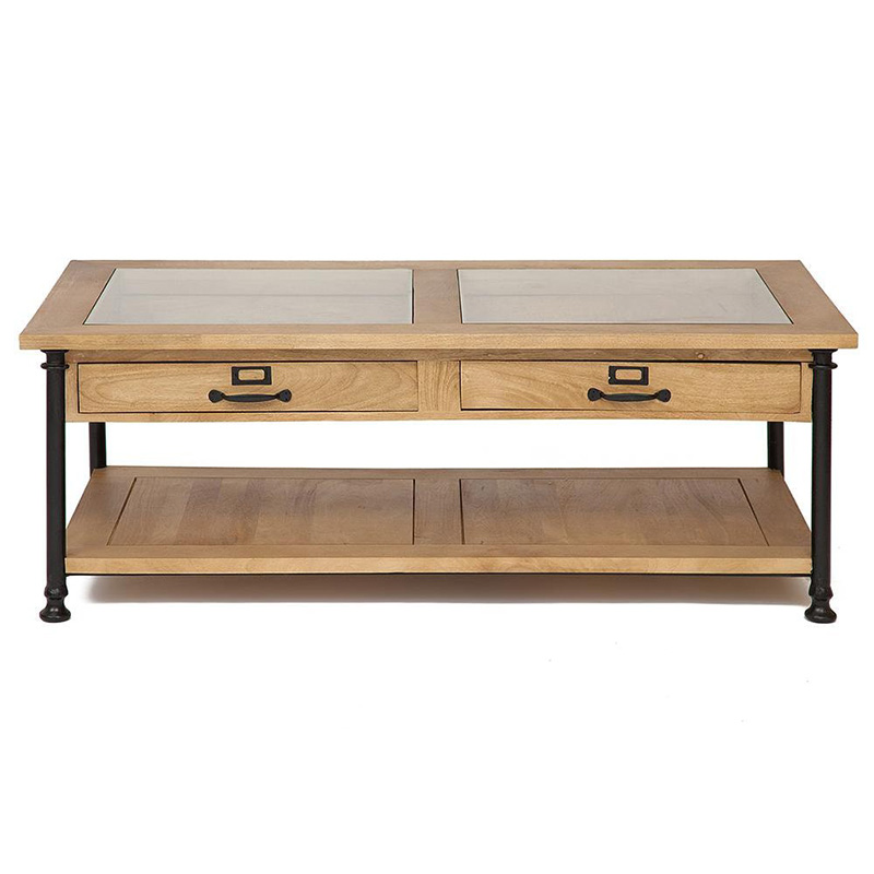 Журнальный стол Provence Mango table Boleyn Древесина Черный Журнальный стол Provence Mango table Boleyn Древесина Черный в Липецке | Loft Concept
