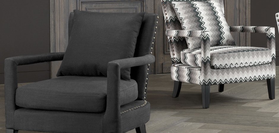 Кресло Eichholtz Chair Gregory Black - фото №1