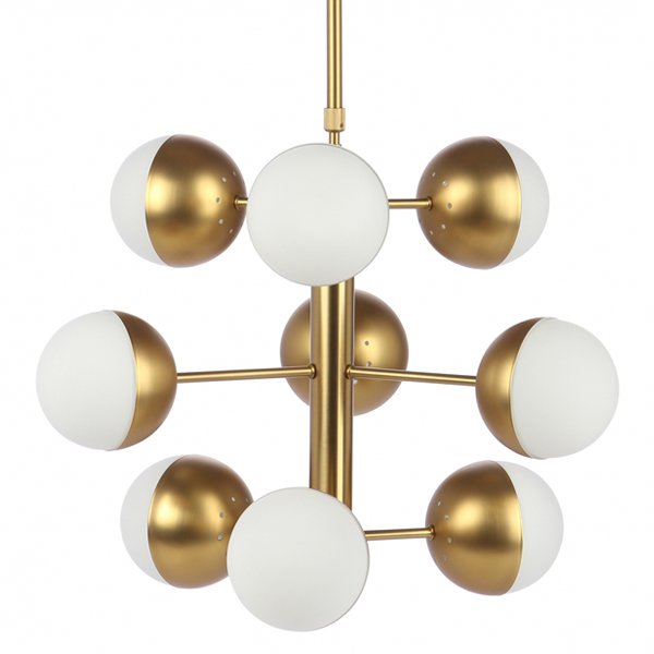 Светильник Italian Globe Cedar Moss Light 9 Латунь Античная полированная Светильник Italian Globe Cedar Moss Light 9 Латунь Античная полированная в Липецке | Loft Concept