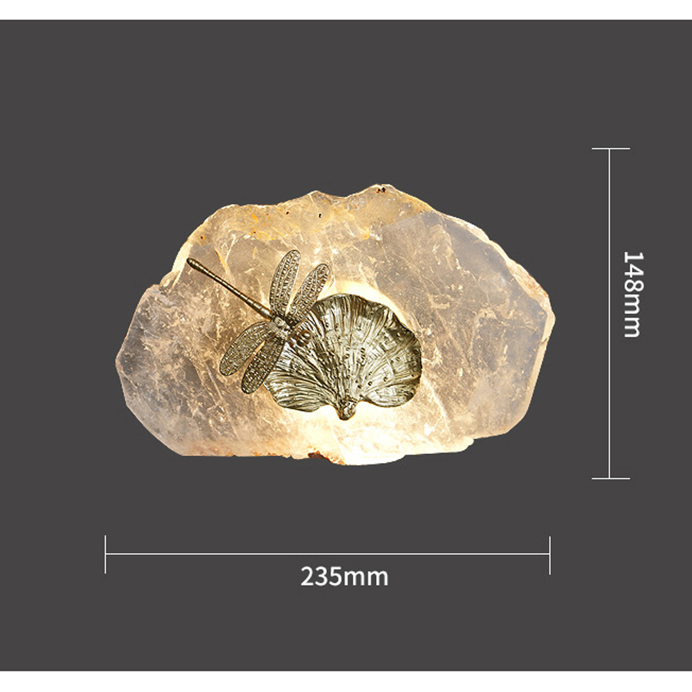 Бра Декоративный лист с стрекозой Glacial Fragment Бра Декоративный лист с стрекозой Glacial Fragment в Липецке