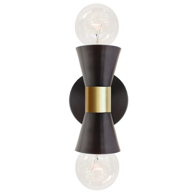 Бра Cedar & Moss Mira Black Черный Золотой Бра Cedar & Moss Mira Black Черный Золотой в Липецке | Loft Concept