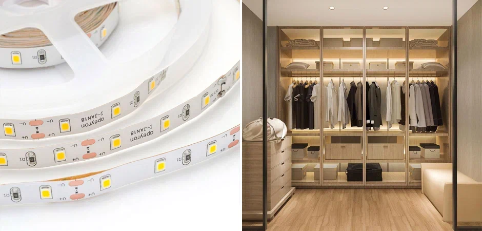 Светодиодная лента 4,8W/m 60LED/m 3528SMD теплый белый Светодиодная лента 4,8W/m 60LED/m 3528SMD теплый белый - Loft-Concept в Липецке