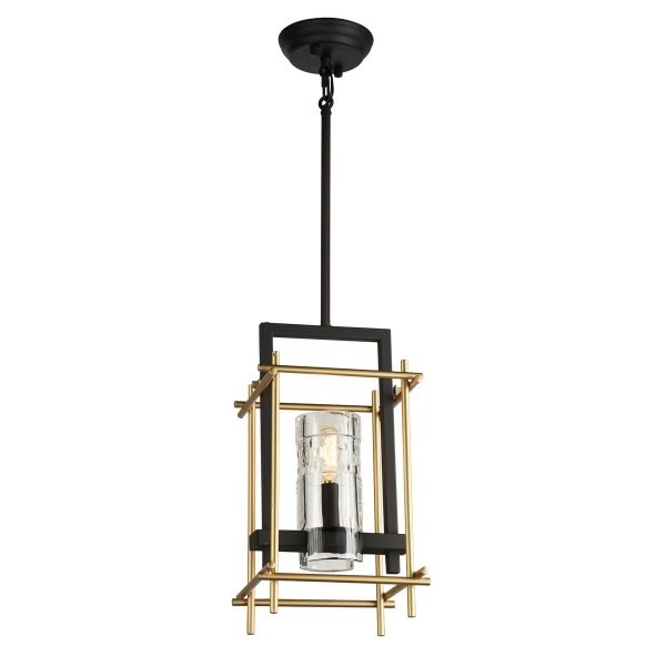 Подвесной светильник Brass Glass Pendant Черный Латунь Подвесной светильник Brass Glass Pendant Черный Латунь в Липецке | Loft Concept