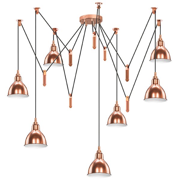 Подвесной светильник Copper Construction Медь Подвесной светильник Copper Construction Медь в Липецке | Loft Concept