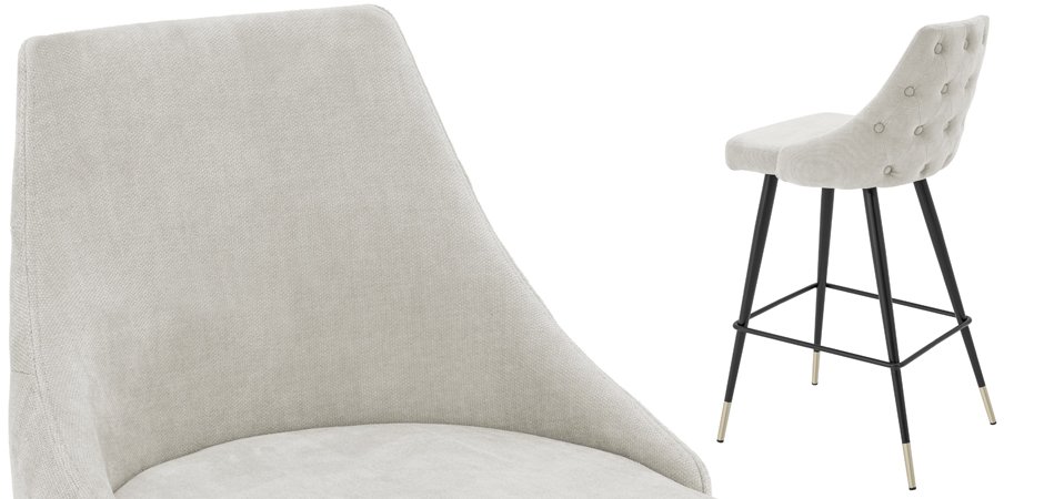 Барный стул Eichholtz Bar Stool Cedro Sand Барный стул Eichholtz Bar Stool Cedro Sand - Loft-Concept в Липецке