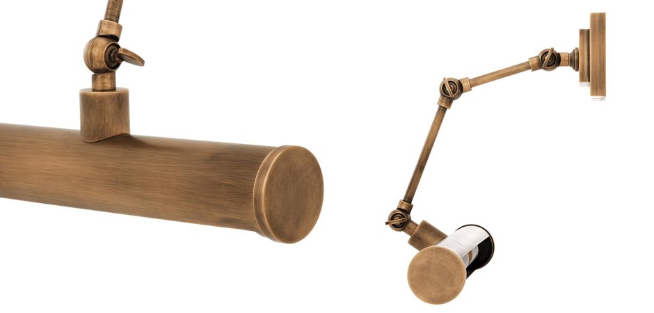 Бра Eichholtz Wall Lamp Pacific Brass Бра Eichholtz Wall Lamp Pacific Brass - Loft-Concept в Липецке